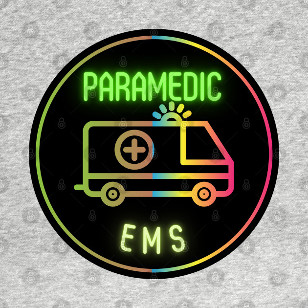 Neon paramedic ems by PixieMomma Co